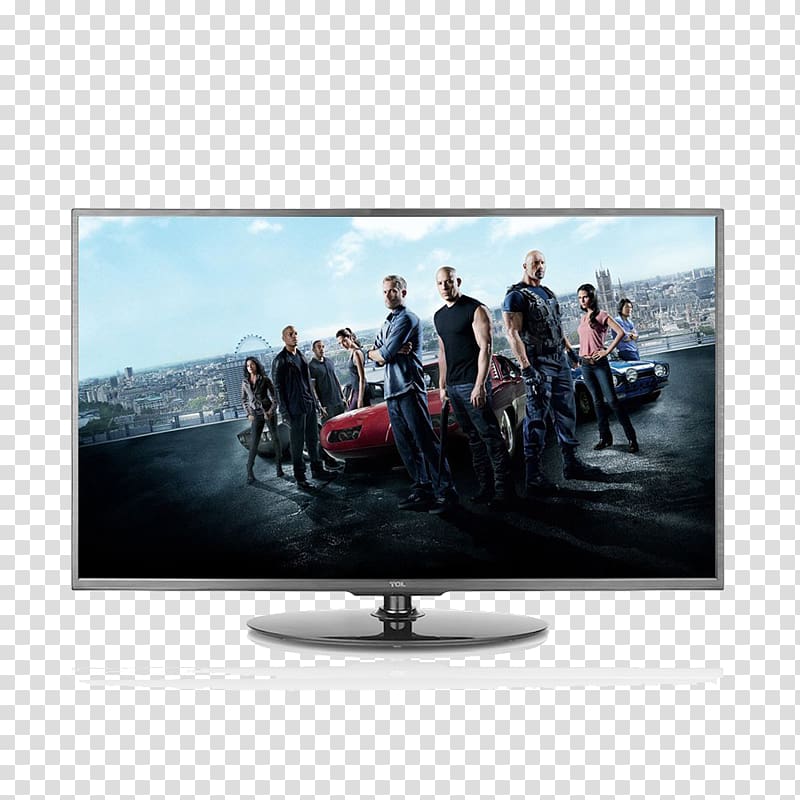 Dominic Toretto The Fast and the Furious Action Film ClearPlay, LCD TV 4 core CPU transparent background PNG clipart