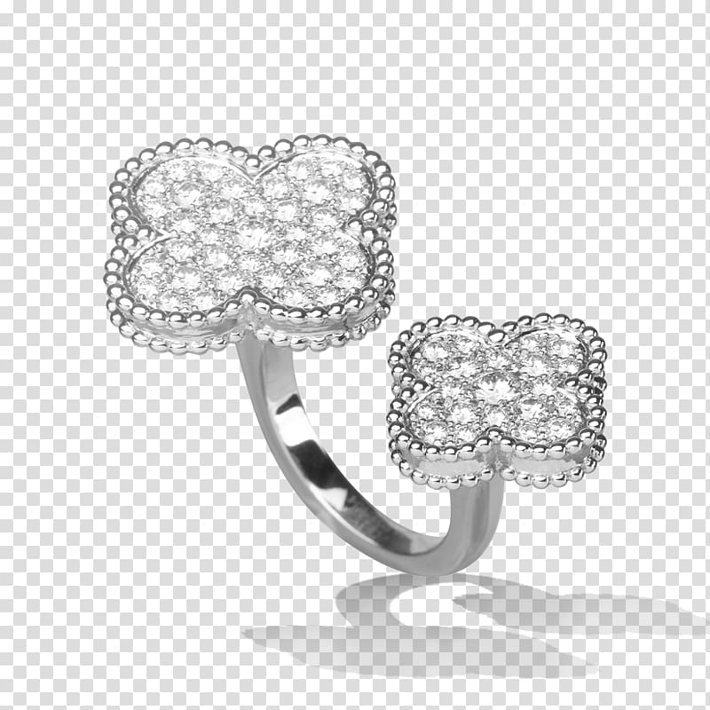 Engagement ring Van Cleef & Arpels Jewellery Diamond, ring transparent background PNG clipart