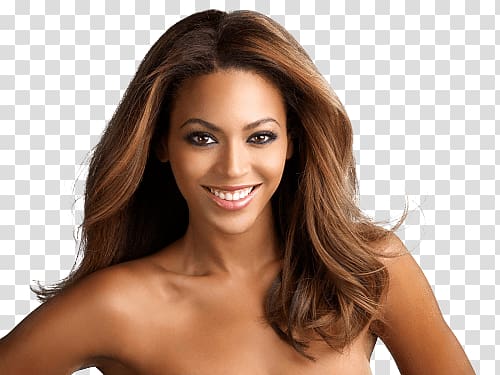 woman face, Smiling Beyonce transparent background PNG clipart