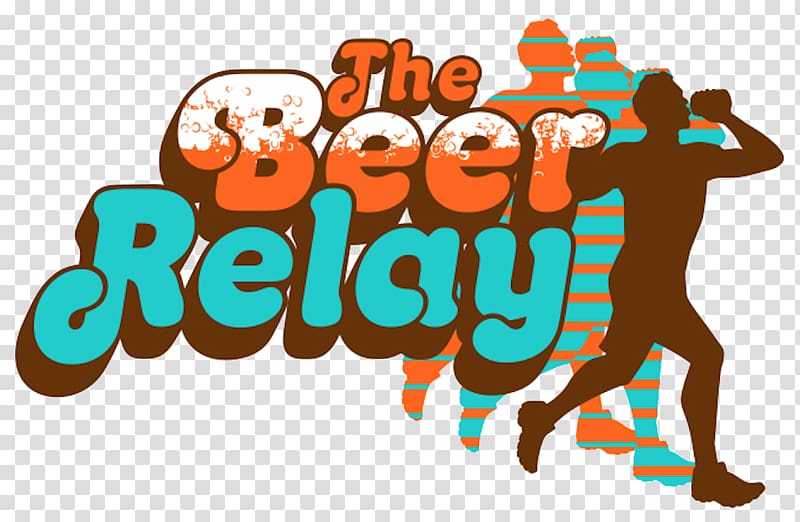 Beer Relay race Logo Racing Running, Relay Race transparent background PNG clipart