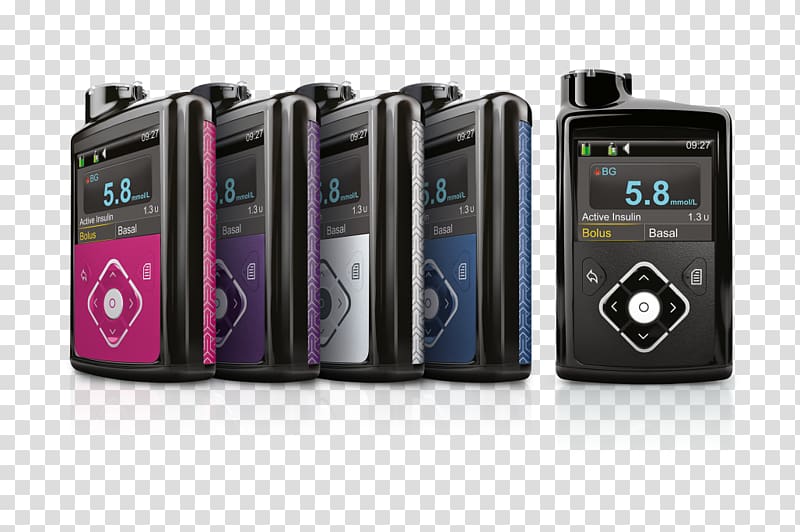 Smartphone Insulin pump Minimed Paradigm Medtronic, smartphone transparent background PNG clipart