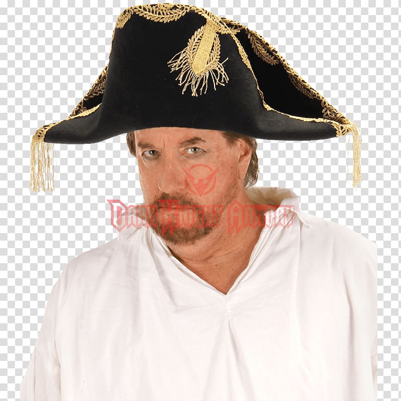 Hector Barbossa Pirates of the Caribbean: Dead Men Tell No Tales Bicorne Hat Tricorne, Hat transparent background PNG clipart