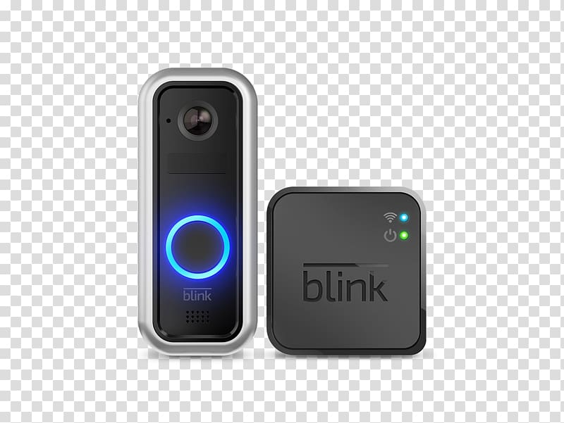 Amazon.com Blink Home Door Bells & Chimes Smart doorbell Ring Wi Fi Enabled Video Doorbell, Blink blink transparent background PNG clipart