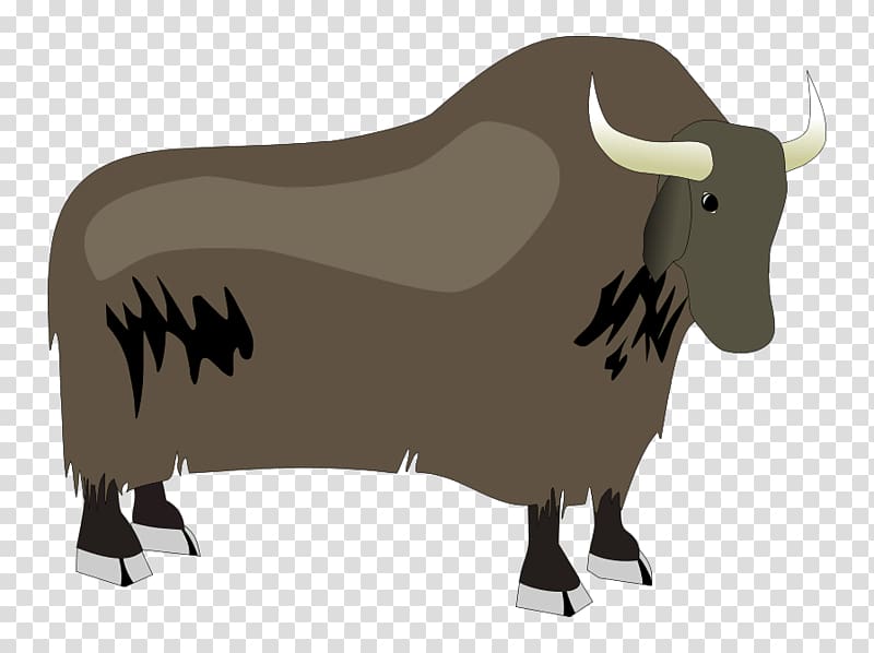 Domestic yak Bison , others transparent background PNG clipart