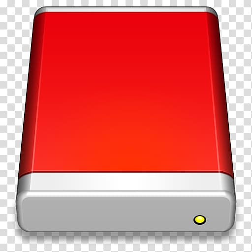 red and white power bank , multimedia red font, External Drive Red transparent background PNG clipart