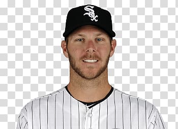 smiling man , Chicago White Sox Chris Sale transparent background PNG clipart