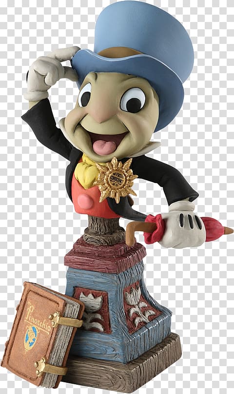 Jiminy Cricket Figurine Sculpture Bust Mickey Mouse, jiminy cricket transparent background PNG clipart