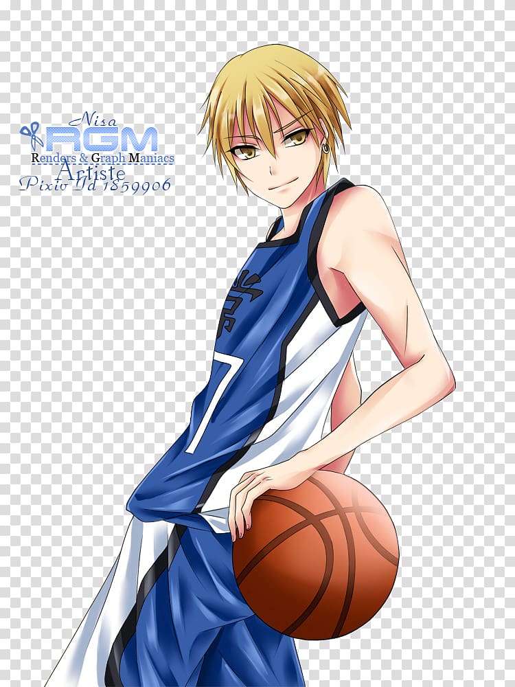 Ryota Kise Tetsuya Kuroko Kuroko\'s Basketball Anime Fiction, Anime transparent background PNG clipart