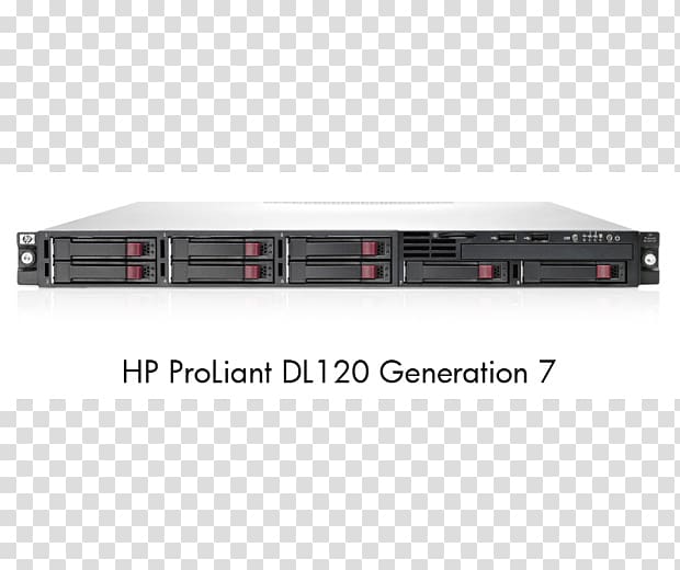 Hewlett-Packard HP ProLiant DL120 G7 Computer Servers Audio Amplifier, hewlett-packard transparent background PNG clipart