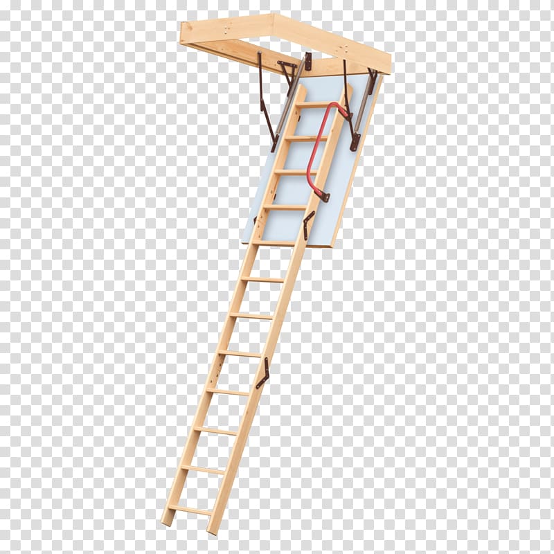 Attic ladder Stairs Loft, ladder transparent background PNG clipart