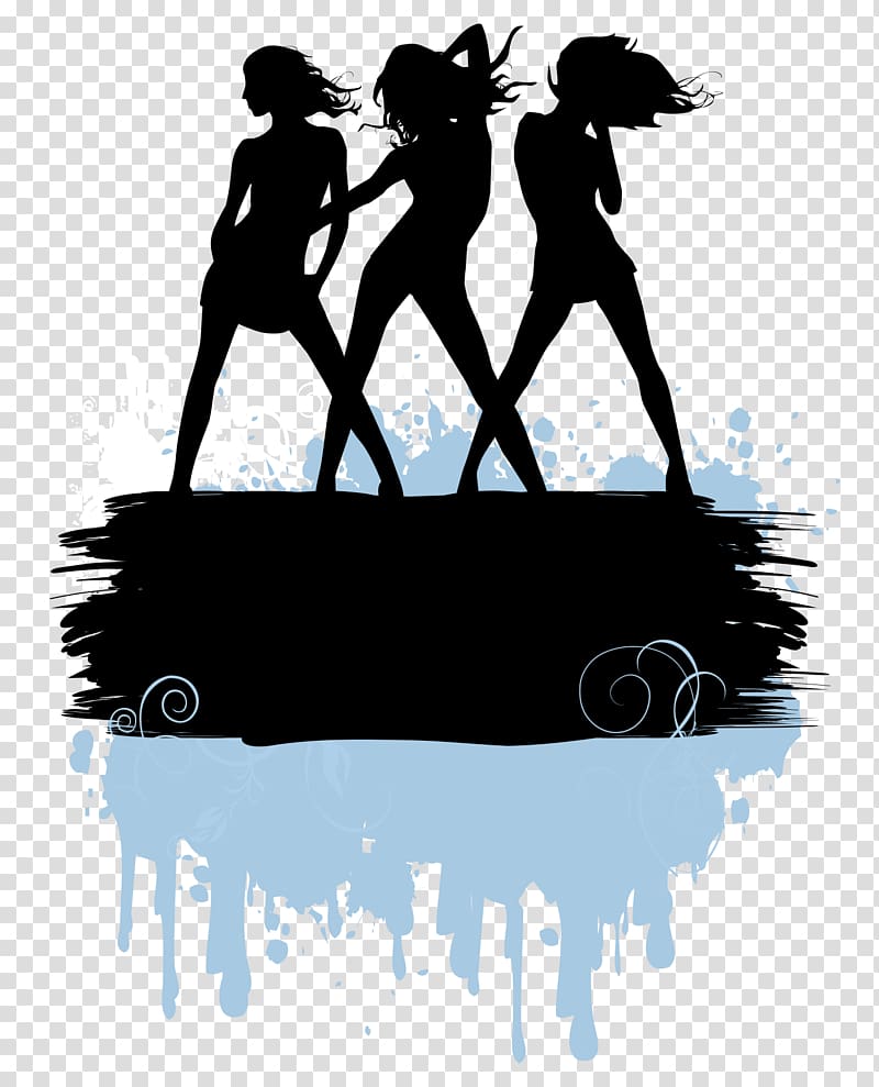 illustration, Dancing woman transparent background PNG clipart