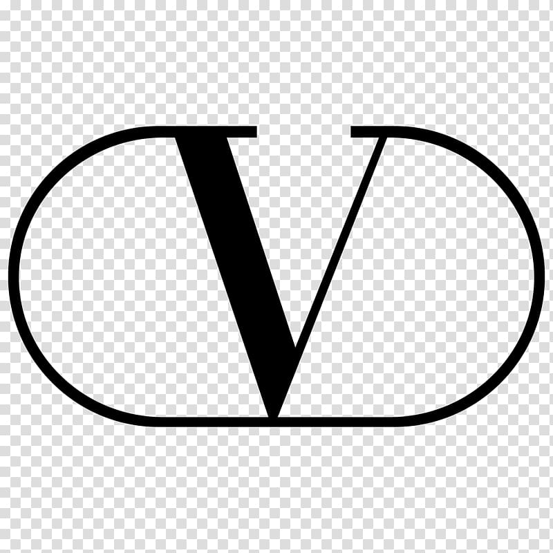 Valentino SpA Logo Fashion design, Vlc transparent background PNG clipart