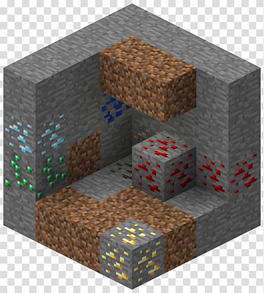 Minecraft: Pocket Edition Mineral Seed Rock, minecraft beach houses transparent background PNG clipart