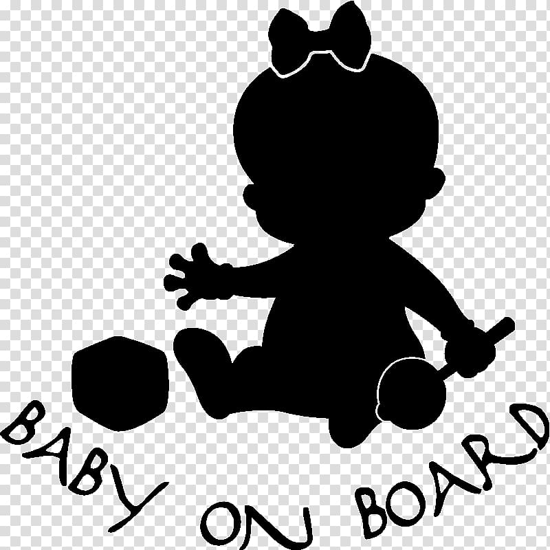 Wall decal Sticker Bathroom , baby on board sticker transparent background PNG clipart