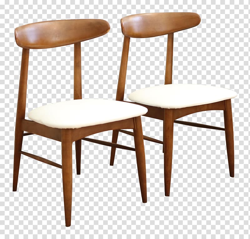 Table Chair Teak furniture Danish modern, table transparent background PNG clipart