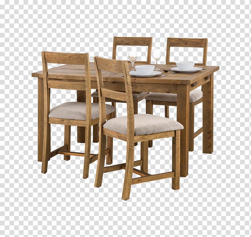Table Dining room Chair Matbord Furniture, breakfast set transparent background PNG clipart