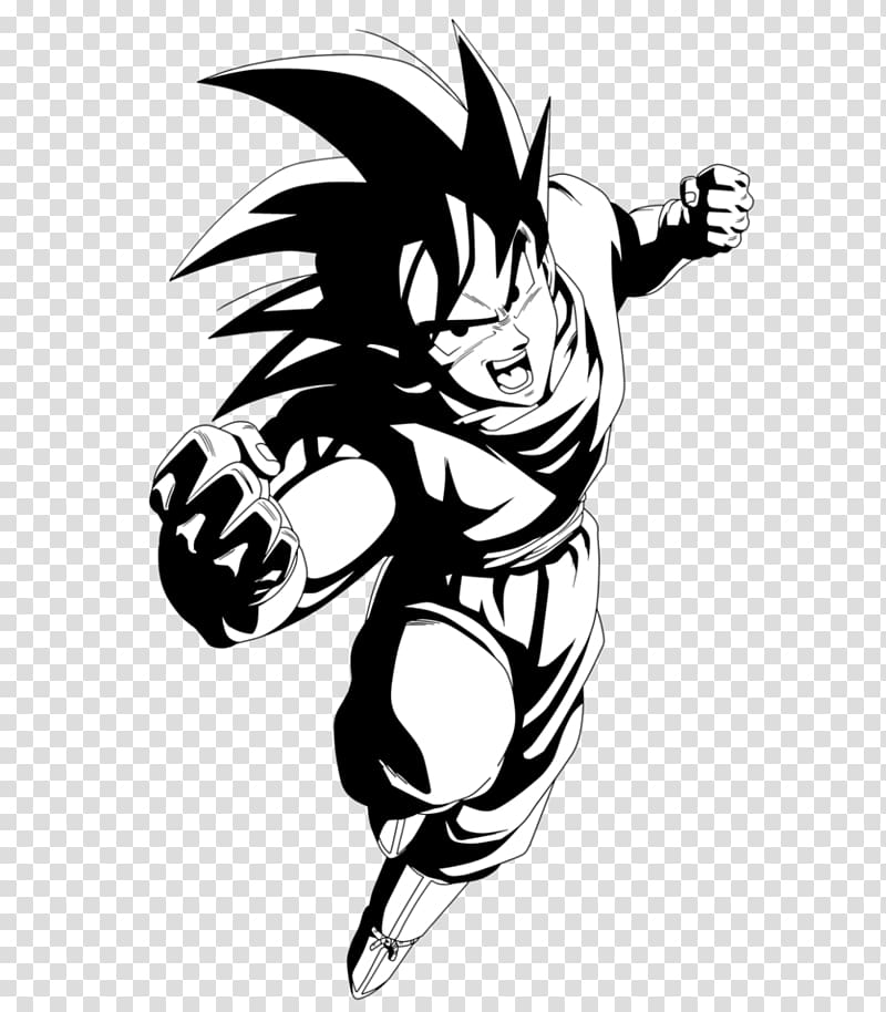 Son Goku illustration, Goku Black Vegeta Super Saiyan, goku transparent background PNG clipart