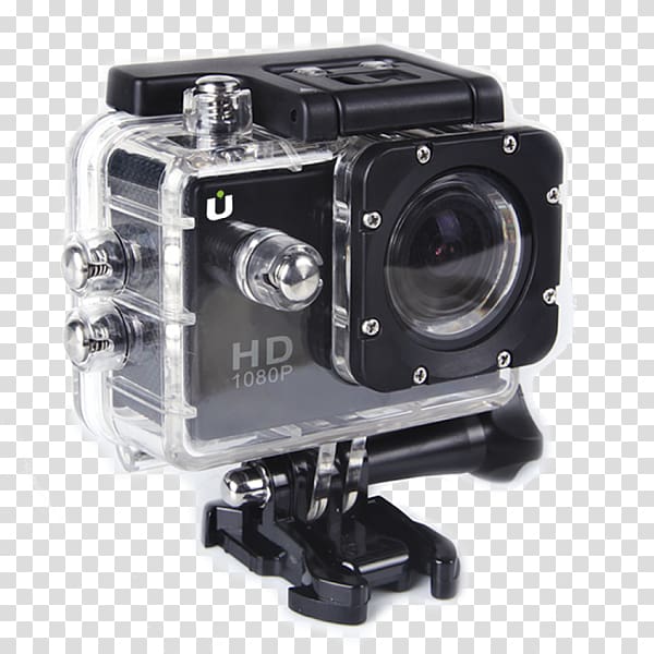Action camera 1080p High-definition video Video Cameras, Camera transparent background PNG clipart