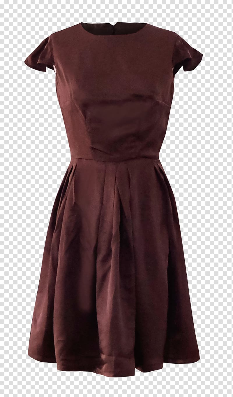 Little black dress Satin Skirt Maxi dress, Full dress transparent background PNG clipart