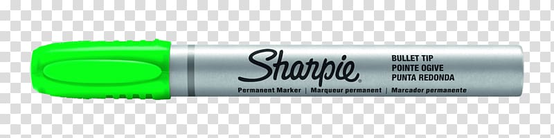 Marker pen Sharpie Blue Cylinder Barrel, Permanent Marker transparent background PNG clipart