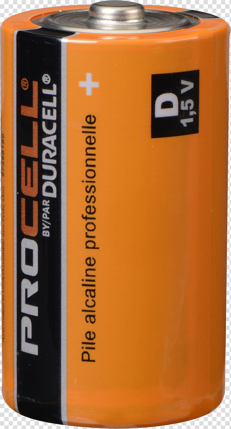 Alkaline battery Duracell D battery Nine-volt battery, Battery transparent background PNG clipart