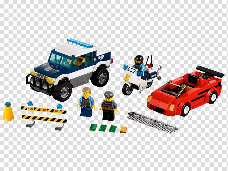 Lego City Undercover LEGO 60007 City High Speed Chase Toy, toy transparent background PNG clipart