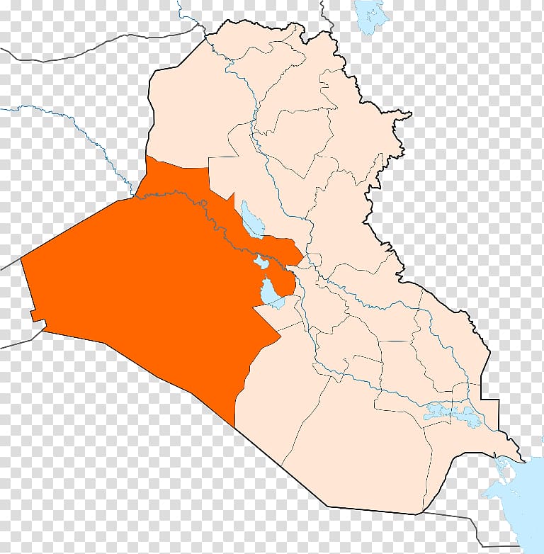 Fallujah Ramadi Governorates of Iraq Anbar campaign Iraq War in Anbar Province, map transparent background PNG clipart