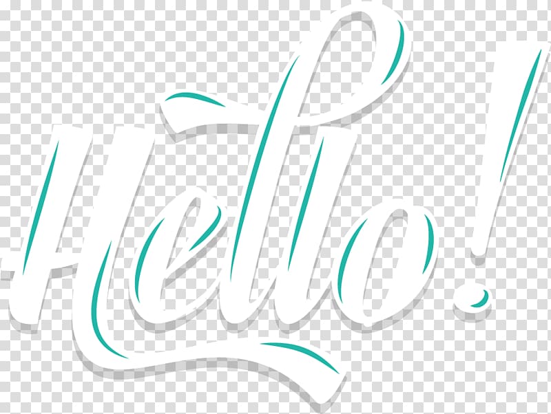 white and green hello text, , Hello transparent background PNG clipart