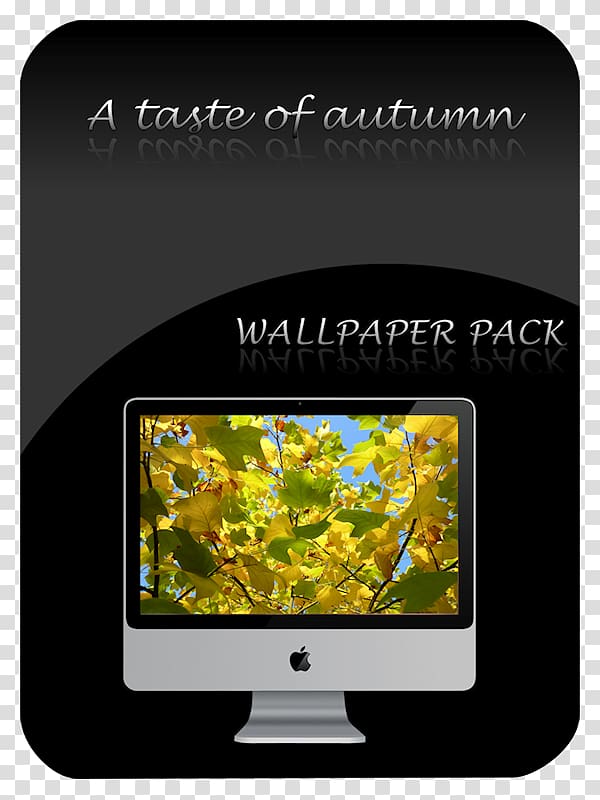 Electronics Multimedia Font, early autumn poster transparent background PNG clipart