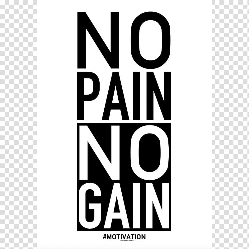No pain, no gain Knee pain Back pain Abdominal tenderness Kidney pain, no pain no gain transparent background PNG clipart