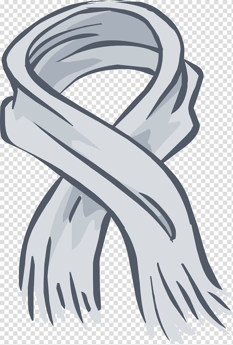 Club Penguin Scarf , scarf transparent background PNG clipart