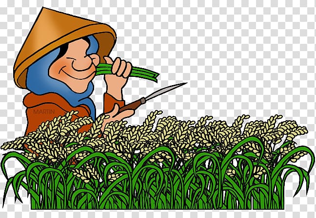 Farmer Agriculture Oryza sativa , Farm transparent background PNG clipart