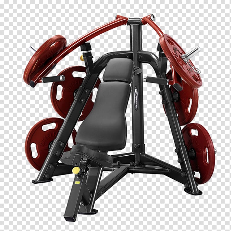 Bench press Exercise equipment Physical fitness, incline dumbbell press transparent background PNG clipart