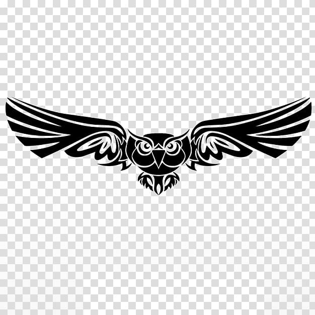 black owl logo, Owl Bird , Owl Silhouette transparent background PNG clipart