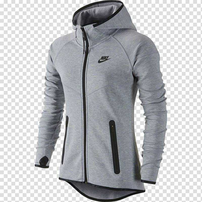 Hoodie Outerwear Polar fleece Jacket Nike, Hoodie transparent background PNG clipart
