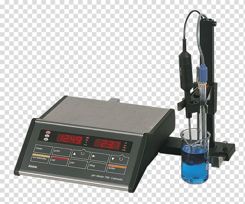 pH Meters Laboratory Electrical conductivity meter Measurement Calibration, transparent background PNG clipart