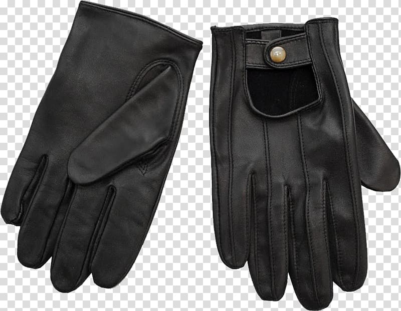 Glove Leather Lining Polar fleece Thinsulate, Leather gloves transparent background PNG clipart