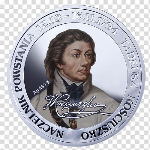 Tadeusz Kościuszko Kościuszko Uprising Order Cyncynata Medal Numismatics, order catalog transparent background PNG clipart