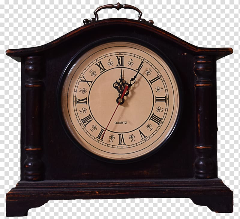 Art Clock Antique Furniture, old mother transparent background PNG clipart