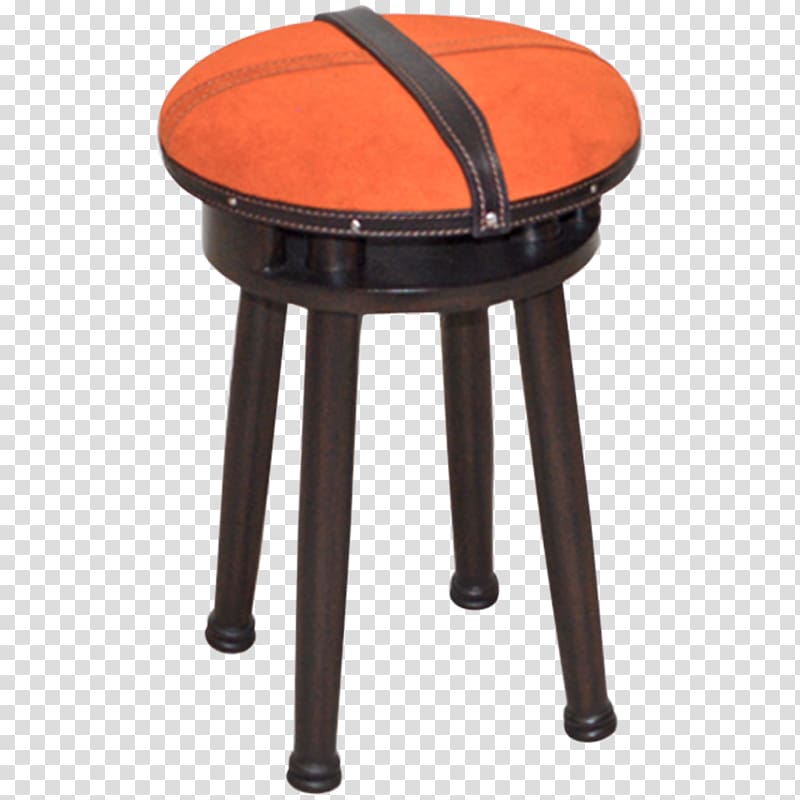 Table Chair Stool, genuine leather stools transparent background PNG clipart