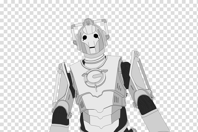 Fifth Doctor Cyberman Drawing Third Doctor, doctor who transparent background PNG clipart