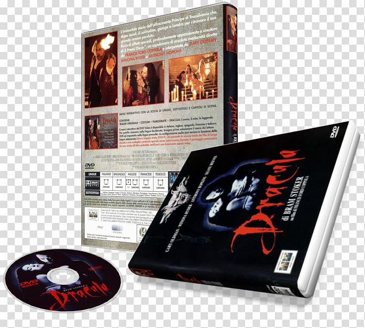 Electronics DVD STXE6FIN GR EUR Bram Stoker\'s Dracula, dvd transparent background PNG clipart