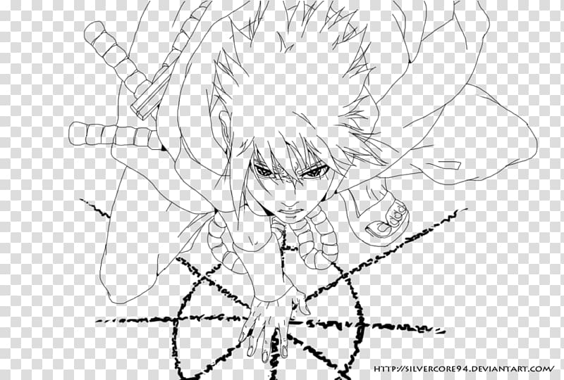 Line art Sasuke Uchiha Itachi Uchiha Drawing Naruto, naruto, angle, white,  face png