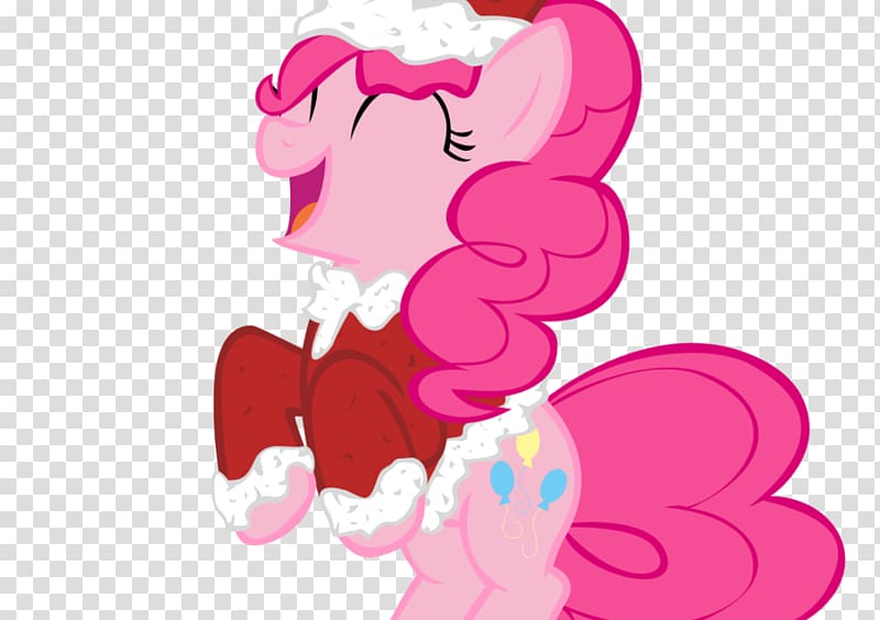 Pinkie Pie My Little Pony Rarity Christmas, christmas transparent background PNG clipart