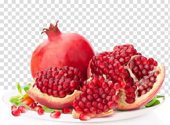 Pomegranate juice Fruit Aril Food, Punica granatum transparent background PNG clipart