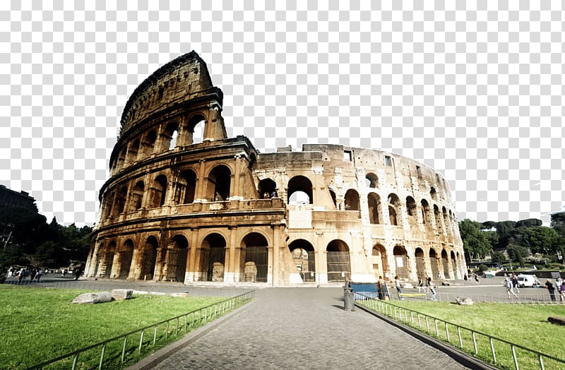 The Colosseum, Italy, Colosseum Palatine Hill Roman Forum Capitoline Hill Temple of Peace, Rome, Famous Colosseum transparent background PNG clipart