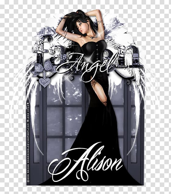 Inked Armor Clipped Wings Book Album cover Poster, fallings angels transparent background PNG clipart