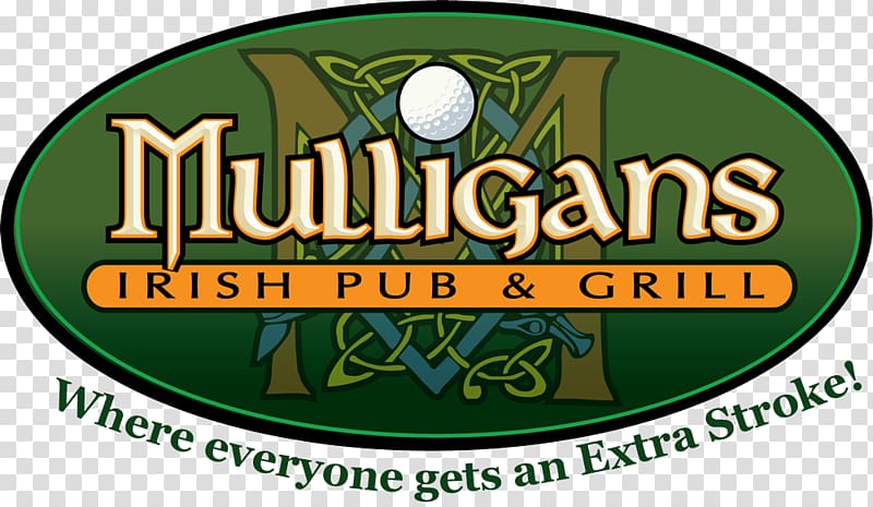 Mulligans Irish Pub & Grill Restaurant Logo, Bar pub transparent background PNG clipart