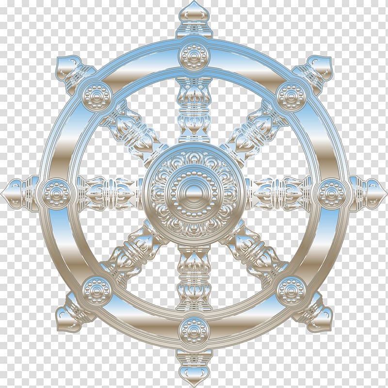 Dharmachakra Buddhism Buddhist symbolism Three Turnings of the Wheel of Dharma, hinduism transparent background PNG clipart