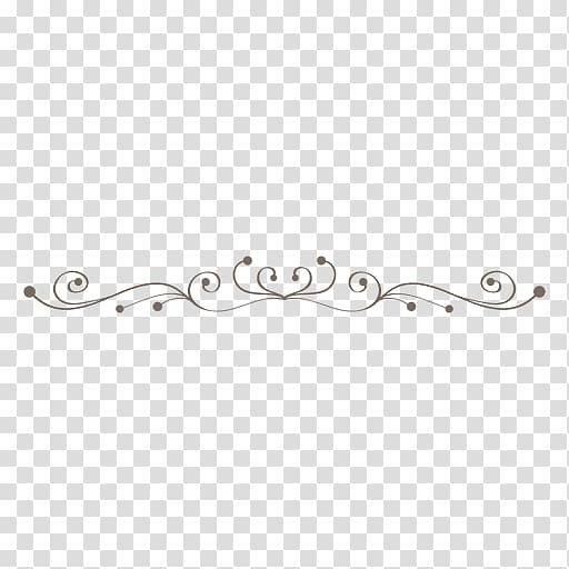 Delimiter , fancy line transparent background PNG clipart